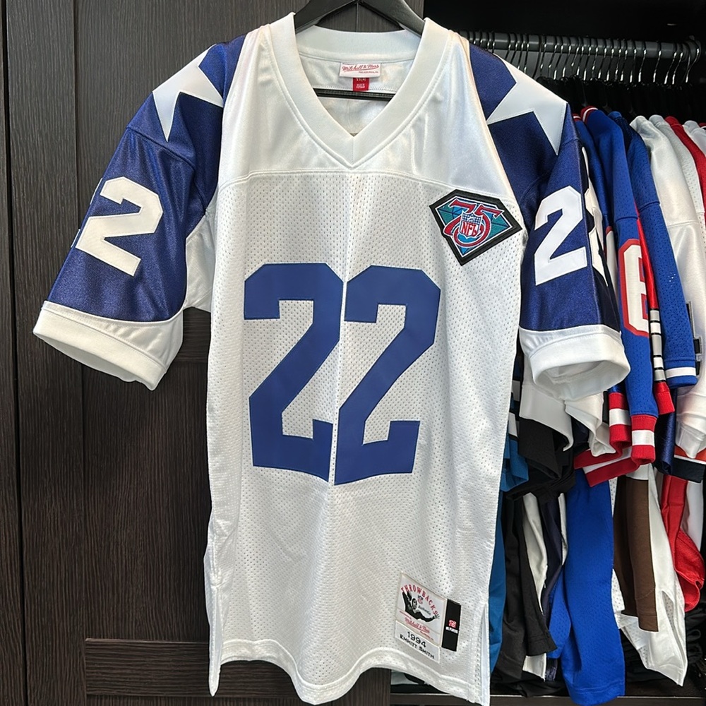 Emmitt Smith Dallas Cowboys 1994 Mitchell & Ness Authentic Throwback Jersey